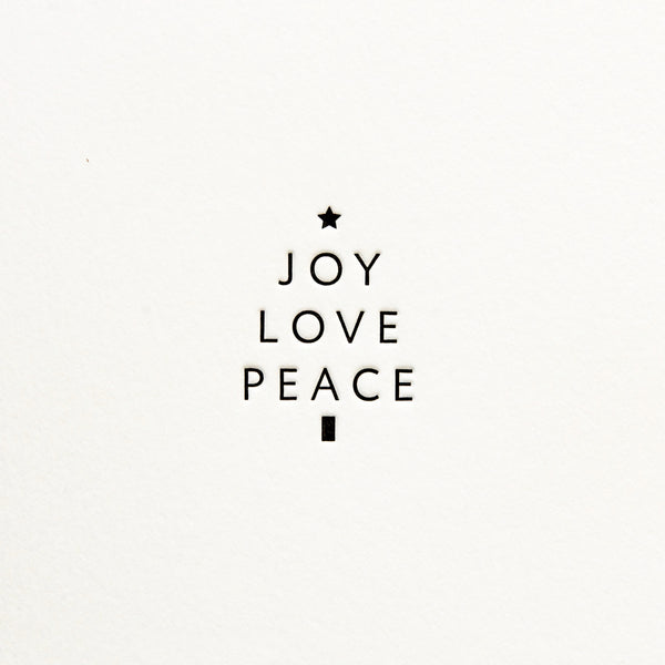 Joy, Love, Peace (small) – RSVP Paper Co.