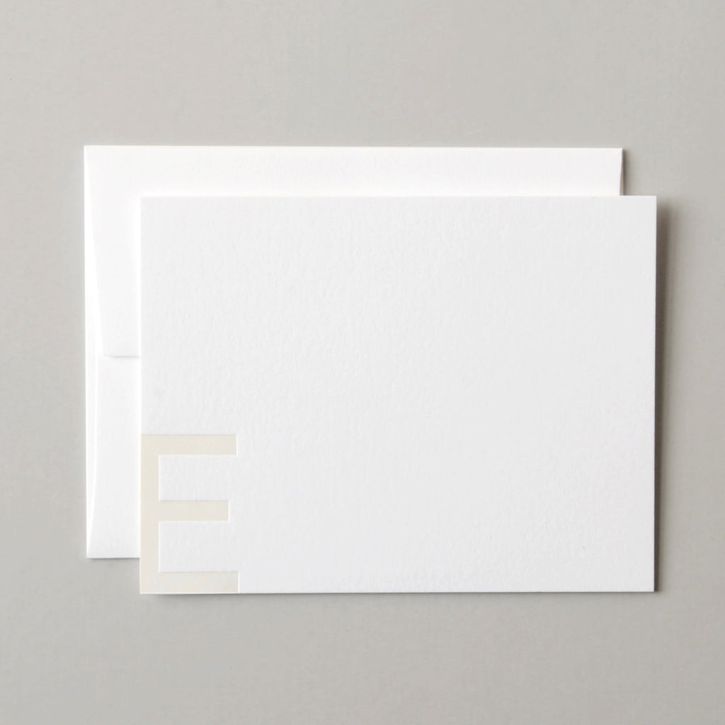 "Letter" Press Card Set